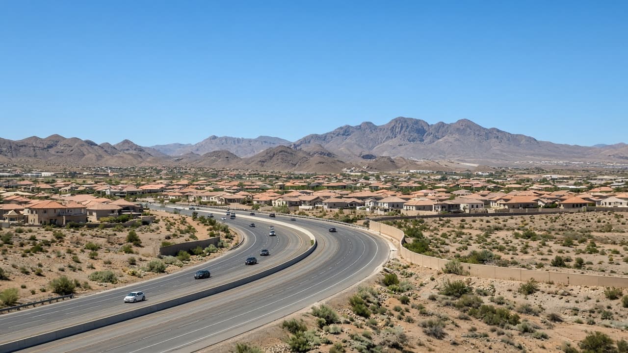 Transportation & Commuter Options — 215 Beltway commute from Centennial Hills near Silverstone Ranch, Las Vegas
