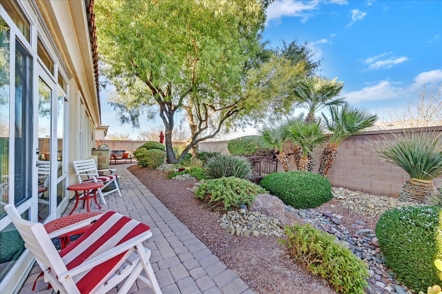 Aerial view across Las Vegas valley with mountains in distance